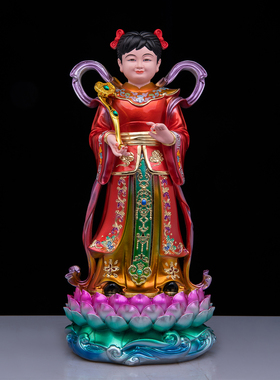 树脂招财神像家用供奉摆件