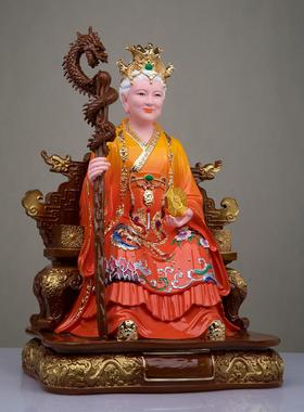 无声老母神像家用摆件树脂