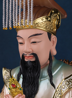 玉帝王母居家供奉镇宅树脂佛像