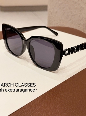 辛芷蕾同款墨镜女刘亦菲显脸小2025新款防紫外线遮阳防晒太阳眼镜