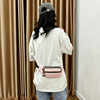 2026 New Korean Fashion Women's Lightweight Mini Multi-Layer Close-fitting Small Waist Bag Simple Summer Sports Chest Bag Trendy