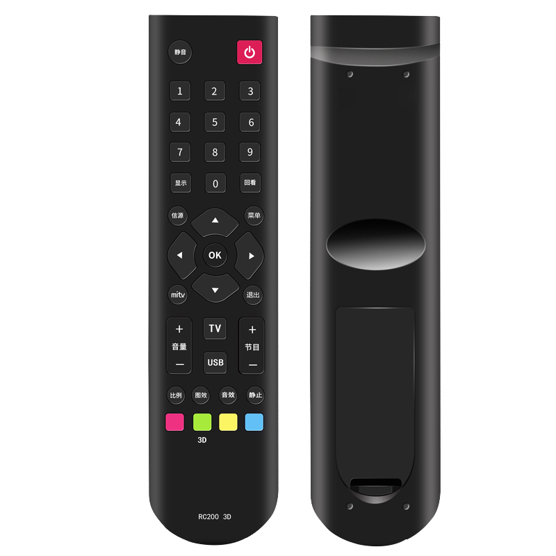 诺希适用于TCL电视遥控器RC200 3D D42P6100D D46P6100D D55P6100D - 图0