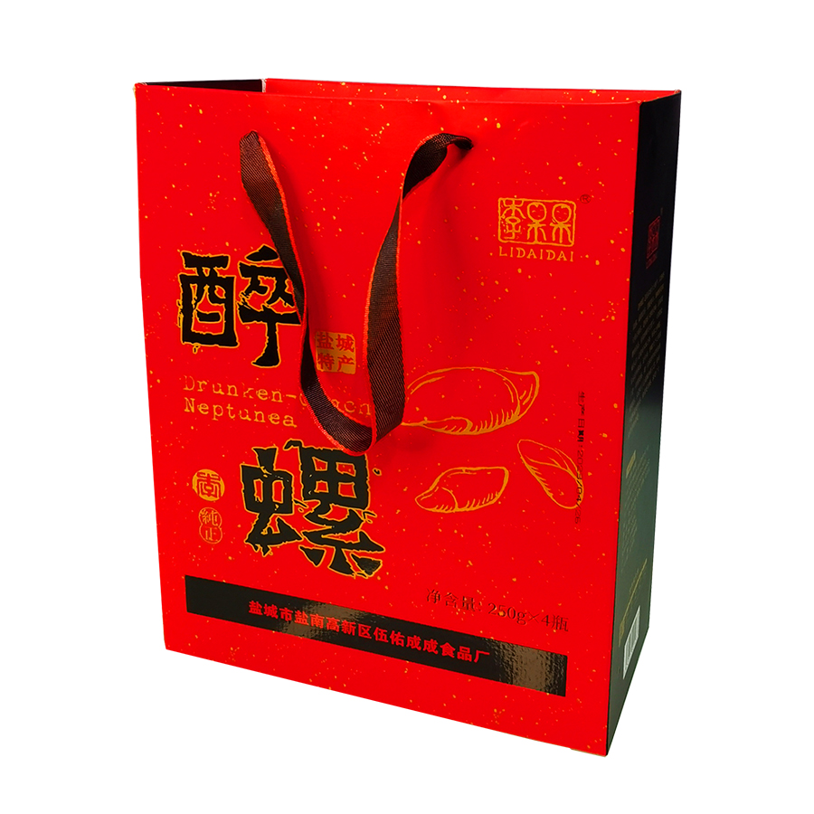 李呆呆精品伍佑醉螺250g×4瓶盐城特产礼盒无沙大个带膏黄泥螺-图3