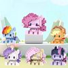 New My Little Pony building blocks cartoon three-dimensional puzzle educational assembly toys Children's Day birthday gift for women