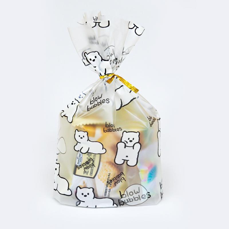 六一糖果包装袋儿童小礼物袋幼儿园生日透明礼品袋情人节喜糖袋 - 图1