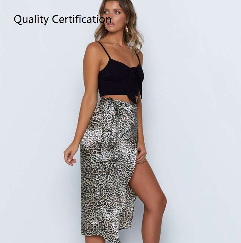 Split Skirt Elegant Ladies ladies clothing Classic Streetwea-图1