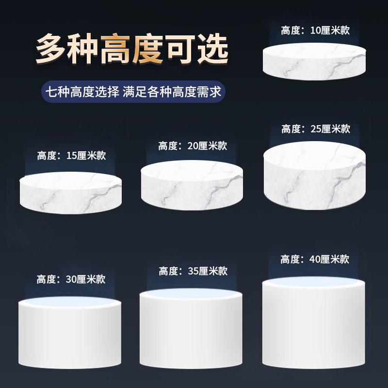 适用格力空调底座垫高托盘美的小米通用圆形立式空调内机托架垫子,淘宝优惠券,粉丝福利购,淘宝优惠卷