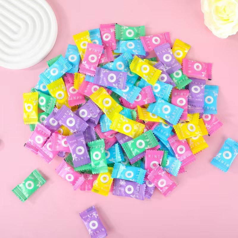 无糖薄荷糖清新口气火锅酒店接待独立小包装圈圈散装糖果零食批发,淘宝优惠券,粉丝福利购,淘宝优惠卷