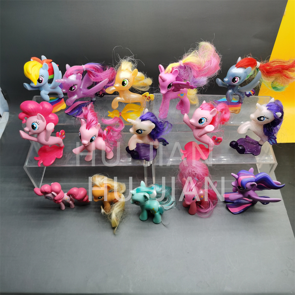 Original multi-style selection of rainbow pony toy hand-made - 图0