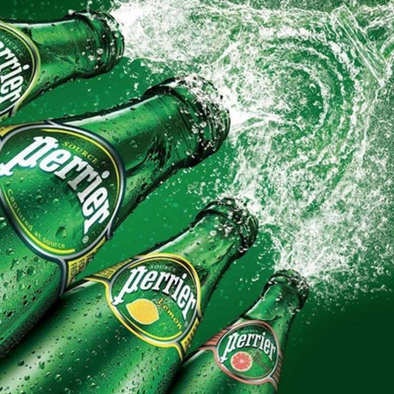 法国进口Perrier巴黎水青柠味气泡水含气天然矿泉水330ml*24瓶装 - 图2