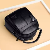 Маленький универсальный модный рюкзак для отдыха, из натуральной кожи, надевается на плечо, коллекция 2023