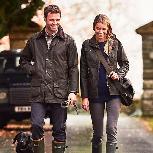 狂飙同款 英国Barbour bedale经典油蜡夹克巴伯尔涂蜡风衣外套男 - 图1