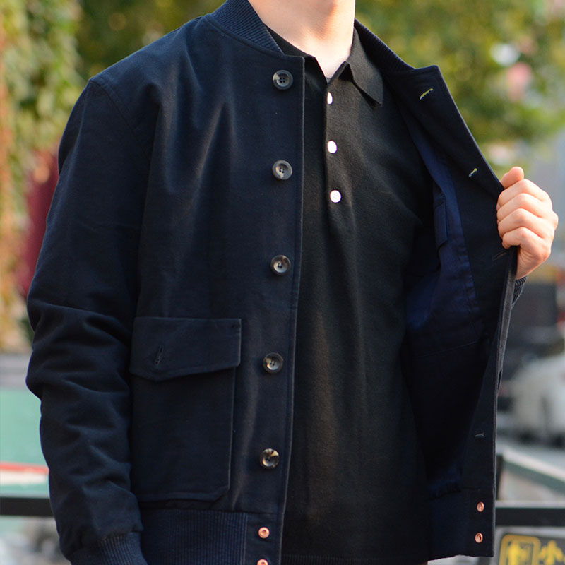 Private White VC Moleskin Bomber轰炸机外套棒球夹克风衣G14778 - 图2