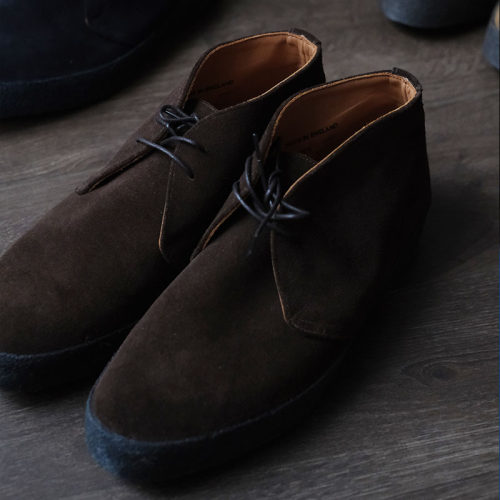 007邦德同款 英制Sanders Chukka翻毛皮鞋沙漠靴鞋麂皮皮靴6480靴 - 图0