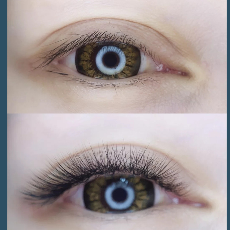 韩国jovisa美睫店用0.07三叶草超软山茶花一秒开花3D仙朵Yy假睫毛 - 图2