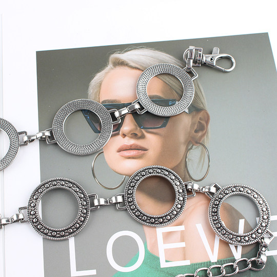 Waist chain women's retro decorative chain belt shirt pants chain