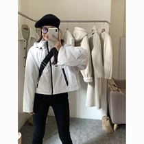 Submachine clothing Women in winter 90 white duck suede lovers short down suede gush and warm and small subs slim fit coat