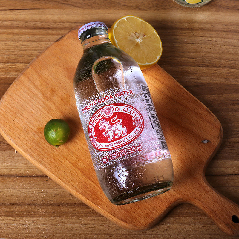 泰国进口Singha伟狮苏打水325ml*24瓶整箱气泡水无糖碳酸饮料,淘宝优惠券,粉丝福利购,淘宝优惠卷