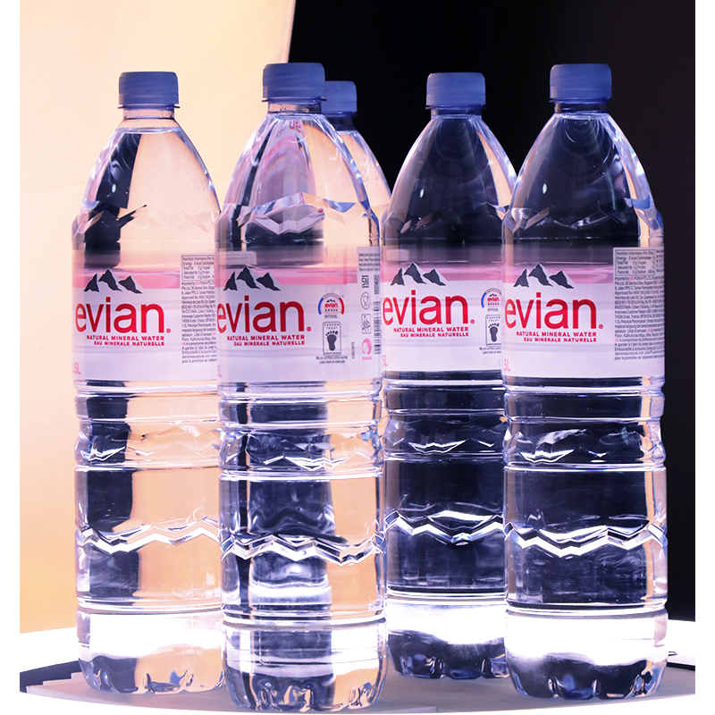 法国进口Evian依云1500ml天然矿泉水1.5l*6瓶弱碱性水泡茶饮用水-图2