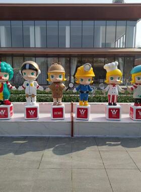 户外大型玻璃钢幼儿园商场摆件