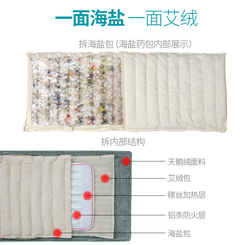 俞兆林海盐袋子热敷包电热宫工腰带 俞兆林殷硕保健护具(护腰/膝/腿/颈)