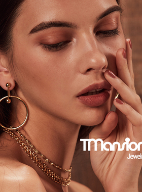 t公馆欧美八字扭花网红同款项链