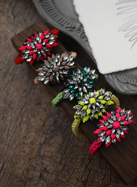 孤品欧美风重工仿古做旧金手链