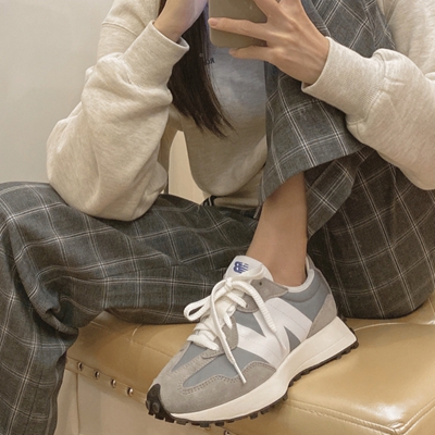 New Balance专柜正品男女休闲鞋327运动复古NB慢跑老爹鞋MS327LAB