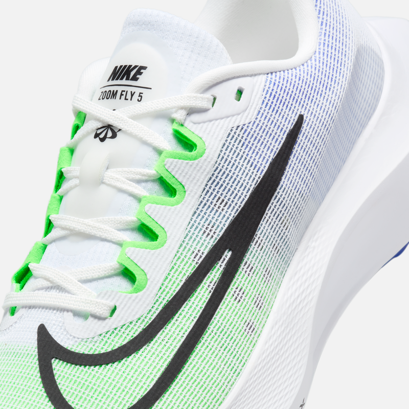 Nike耐克男鞋彩虹ZOOM FLY 5碳板马拉松缓震透气跑步鞋DM8968-101 - 图2