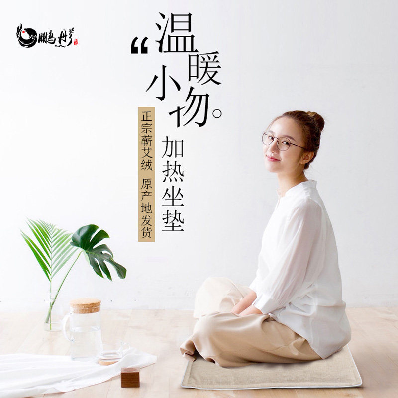 艾灸垫子坐垫臀部热敷毯理疗包办公室电加热蕲艾绒艾叶艾草养生垫,淘宝优惠券,粉丝福利购,淘宝优惠卷