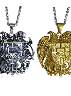 吊坠钛钢蟹钳镶钻骷髅头蒙面饰品