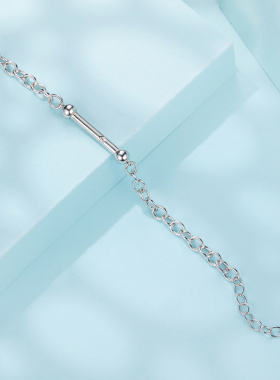 原创s925纯银星星DIY手链男女跨境个性小众可调节手链手饰高级感