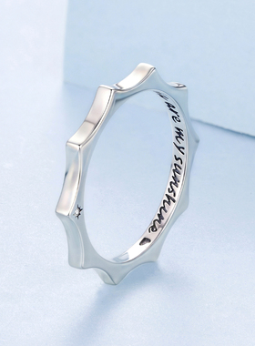 原创英文刻字太阳戒指男女阳光活力s925纯银高级感戒指手饰个性