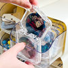58/65/75mm storage box for grain eaters desktop storage sealed moisture-proof millet protective shell display stand