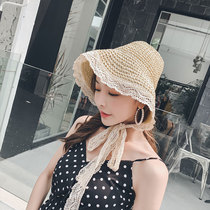 Missmiflorins Wind Korea Fashion sun hat Wonder Woman Resort Spa Beach Sun Protection Grass Hat Sunhat Sunhat