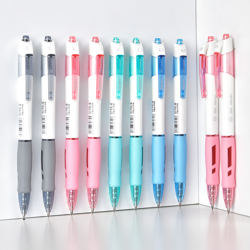 Deli S09 press gel pen red pen black smooth