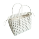 Weaving hollow inner bag shopping basket in summer