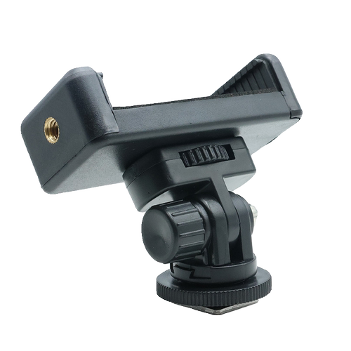 相机热靴卡座手机夹子支架补光灯调节底座单反微单连接麦克风配件 - 图3