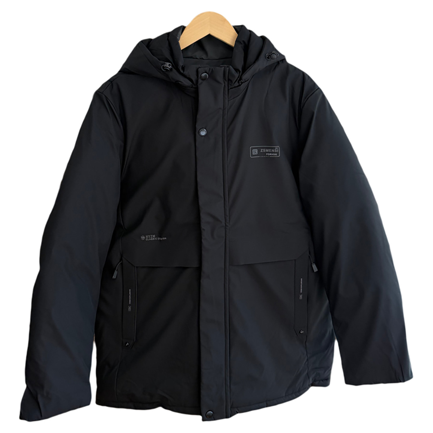 商务系列！压胶内里！外贸男装冬季户外防寒保暖休闲连帽棉衣外套,淘宝优惠券,粉丝福利购,淘宝优惠卷