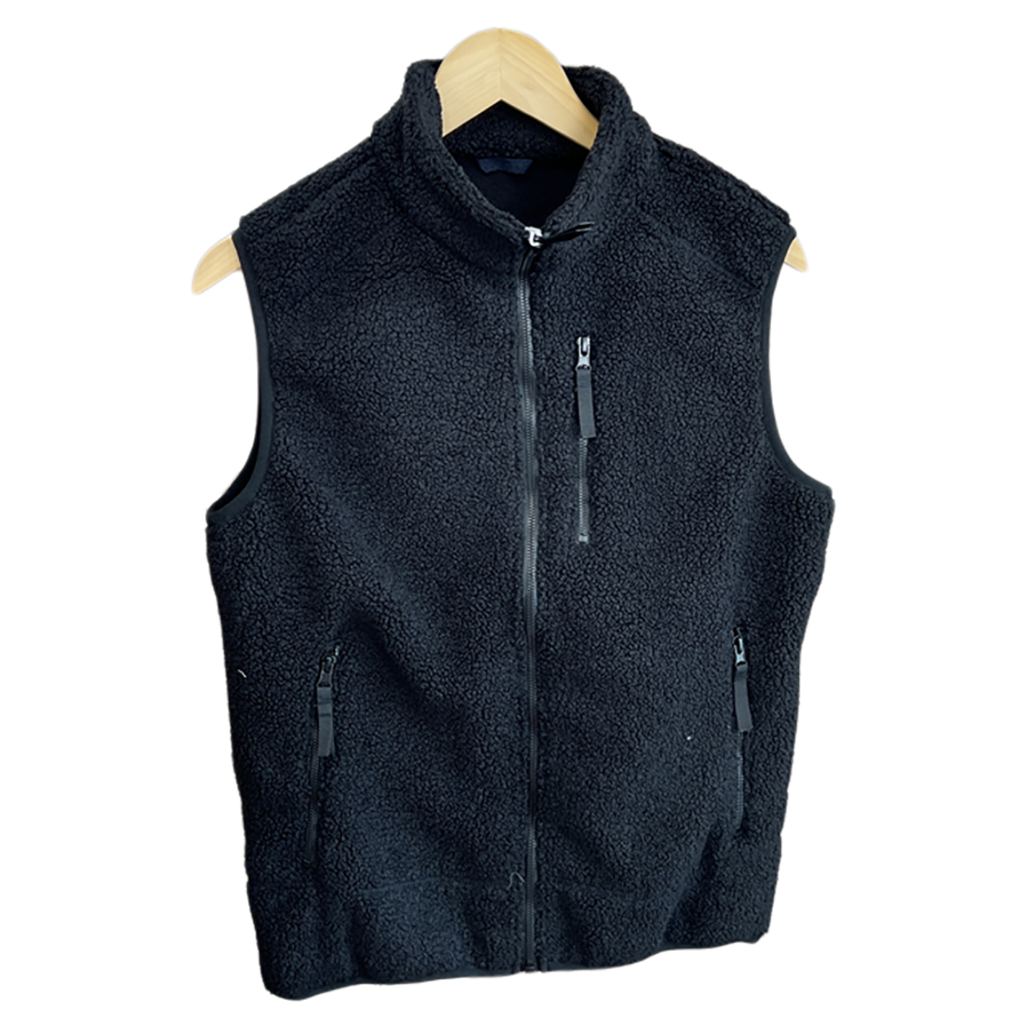 自留推荐!保暖舒适!外贸男装秋冬休闲立领百搭保暖摇粒绒马甲潮 - 图3