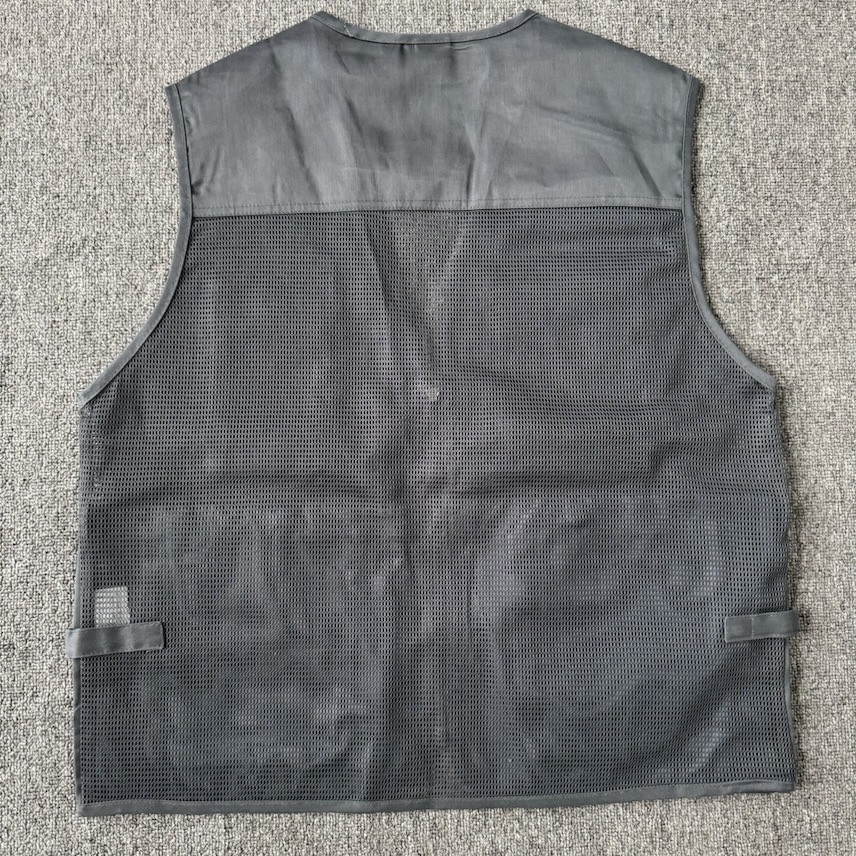 外贸尾货男款夏季网眼马甲多兜百搭直筒户外运动钓鱼马甲男 - 图0