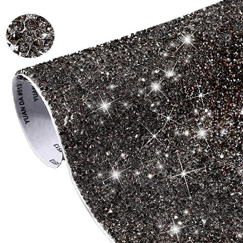 水钻diy材料碎钻汽车装饰自粘衣服钻石配饰话筒吹风机背胶手机壳 - 图3