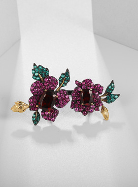 设计感高颜值S925银欧美复古vintage高级感小众古典纯银开口戒指