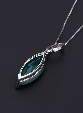 欧美复古风S925银高级感个性时尚小众轻奢欧式高颜值纯银项链吊坠