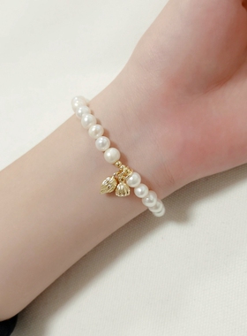 两世欢轻奢天然淡水珍珠手链礼物