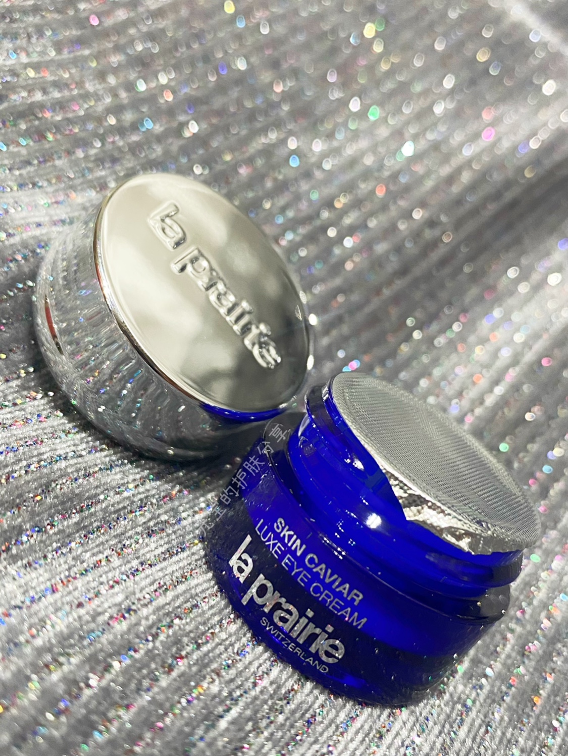 la prairie 莱珀妮LP蓝鱼子眼霜3ml小样紧致眼周淡化细纹丰盈填充 - 图2