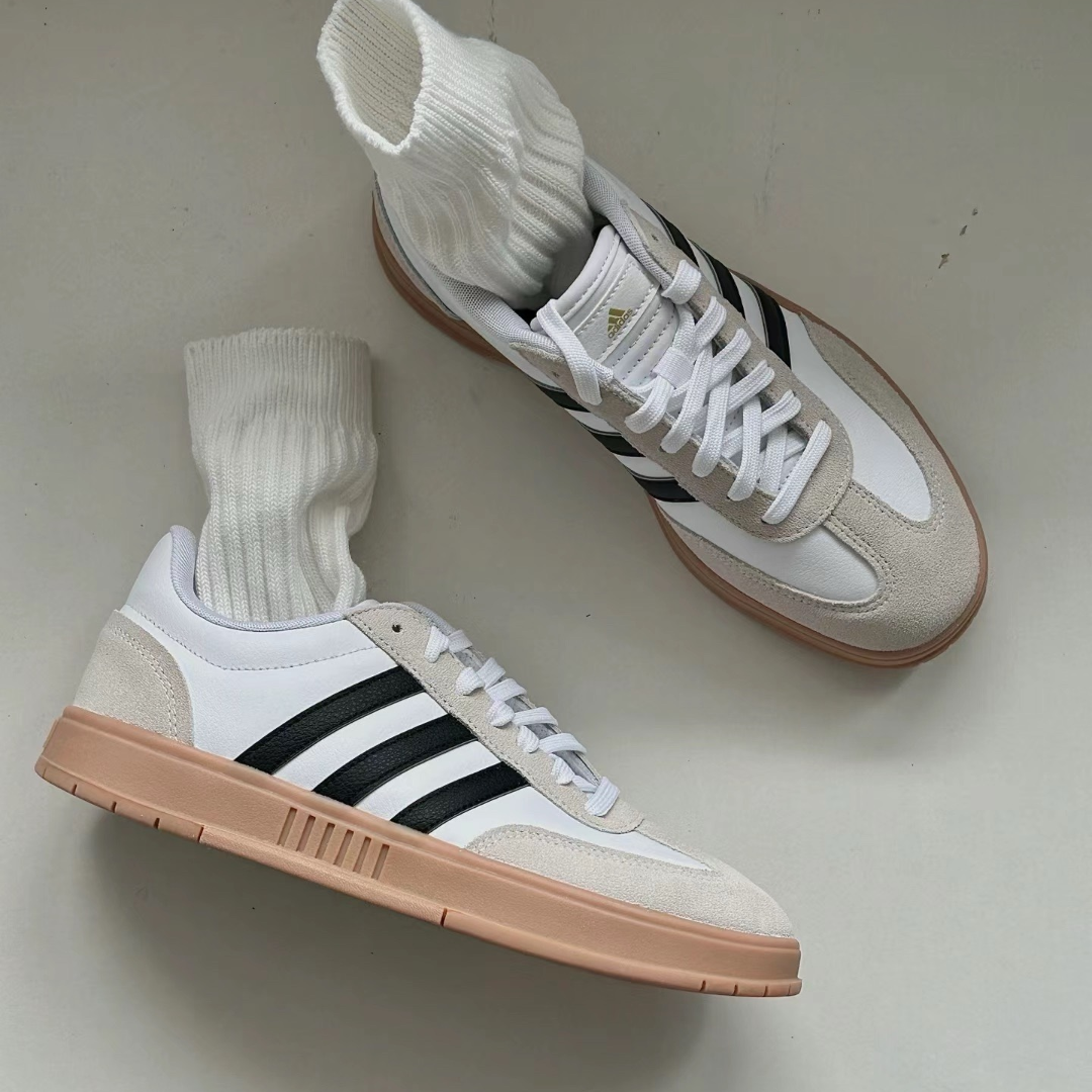 阿迪达斯板鞋女春季新款低帮复古休闲鞋韩版T头德训鞋网球小白鞋,淘宝优惠券,粉丝福利购,淘宝优惠卷