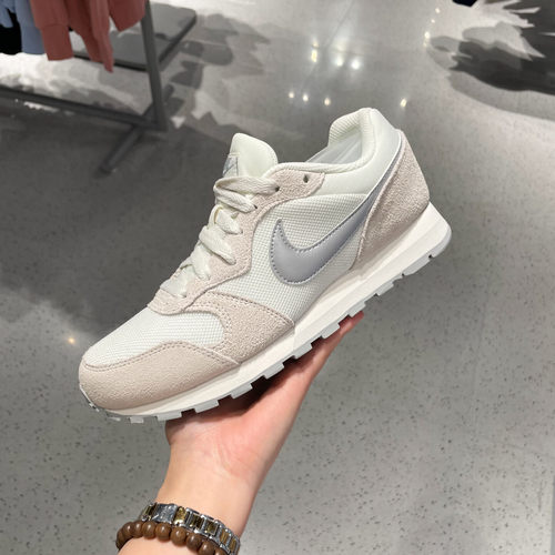 Nike耐克鞋子正品MD RUNNER 2运动鞋新款女鞋翻毛皮休闲鞋跑步鞋 - 图0