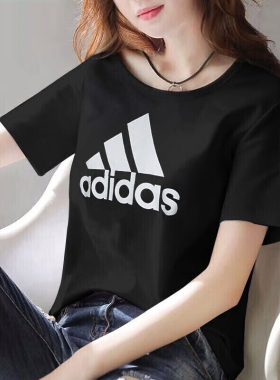 圆领t恤Adidas假一赔十