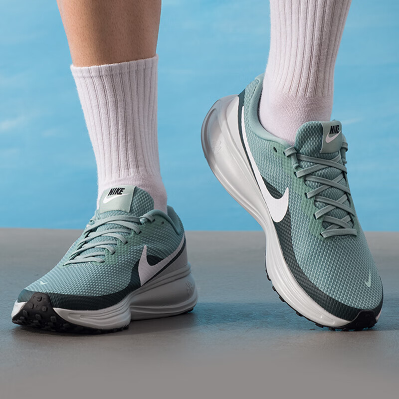 耐克鞋子正品NIKE REVOLUTION 8男鞋厚底跑步鞋新款运动鞋公路鞋 - 图1